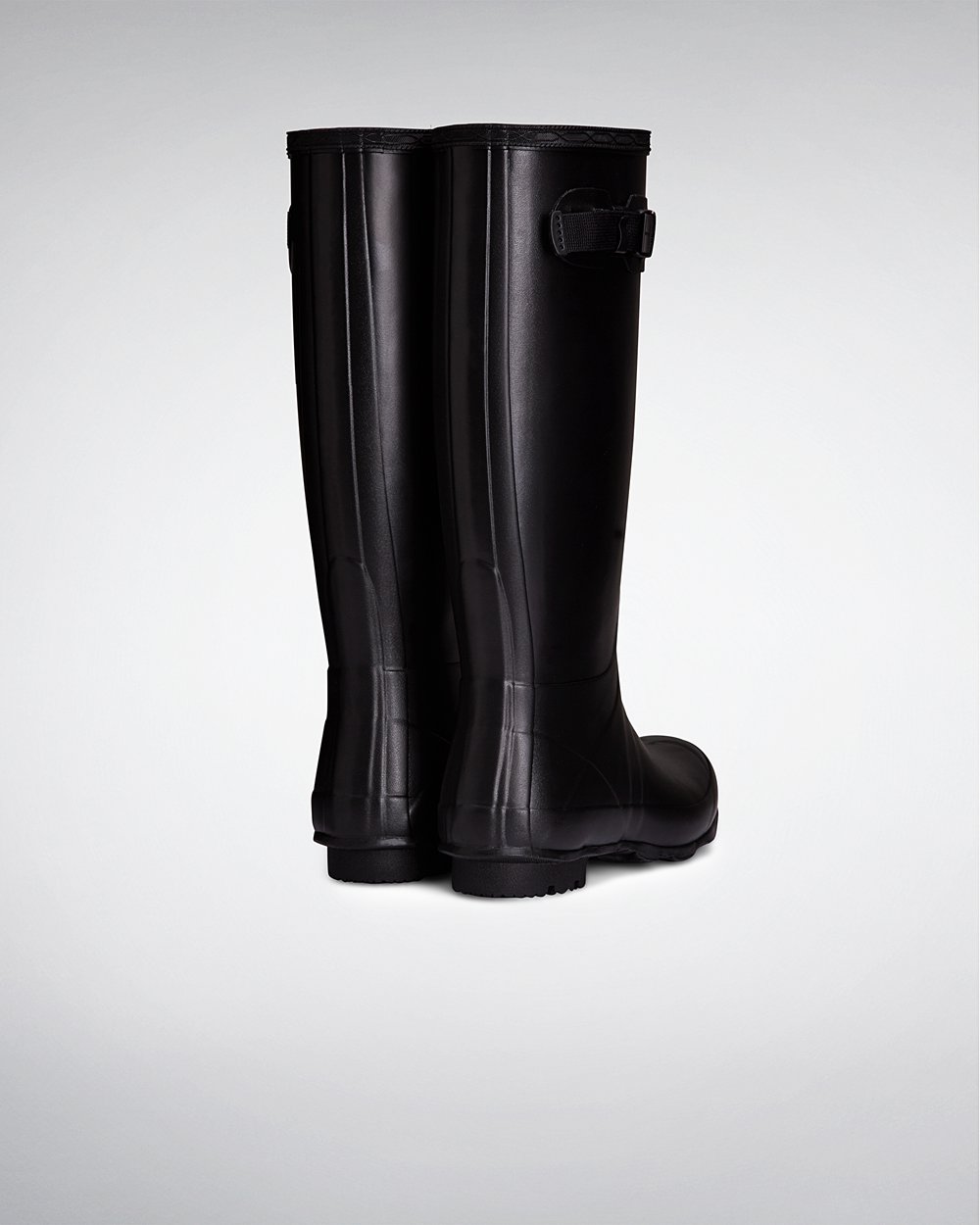 Womens Hunter Tall Rain Boots Black - Norris Field Neoprene Lined - 1582469-GZ